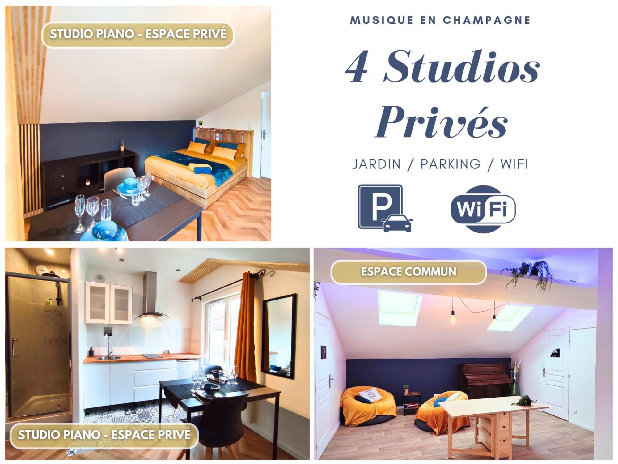 4 Studios - Musique En Champagne Châlons-en-Champagne Buitenkant foto